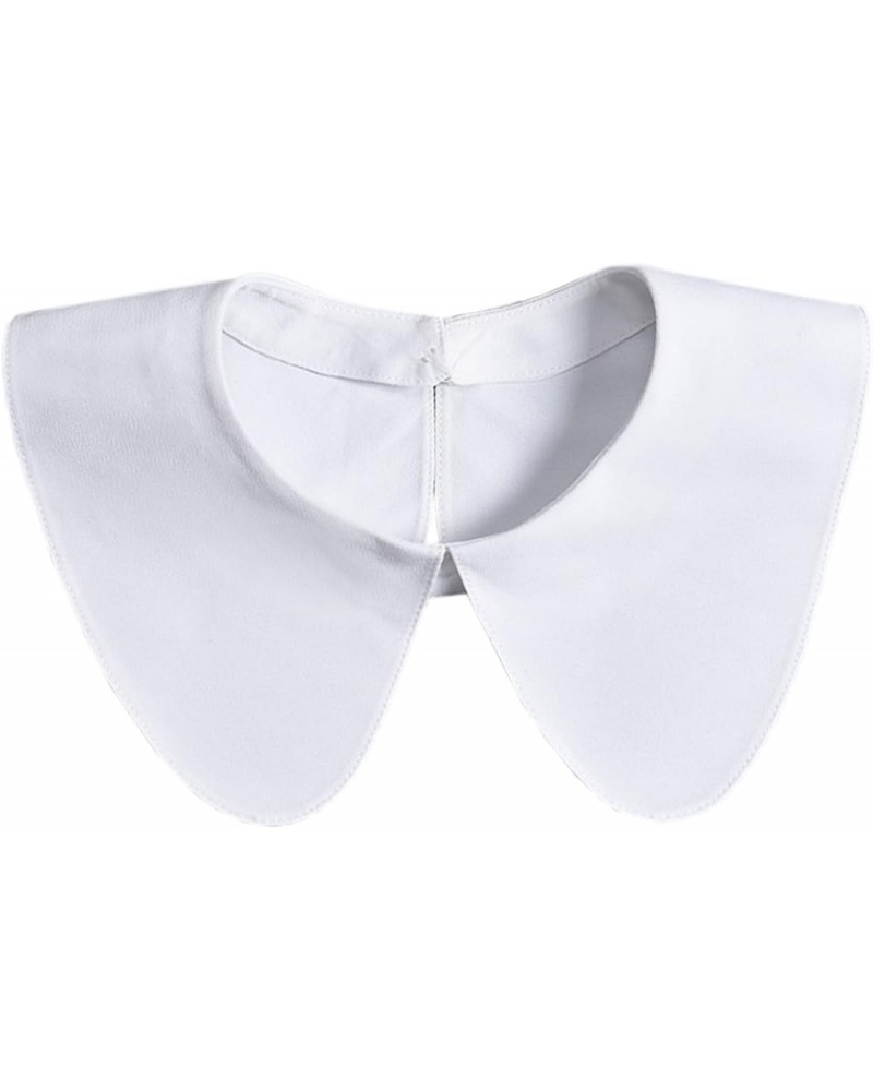 Fake Collars Dickey Collar Detachable Collars Simplicity Collar for Women Girls White $6.75 Necklaces