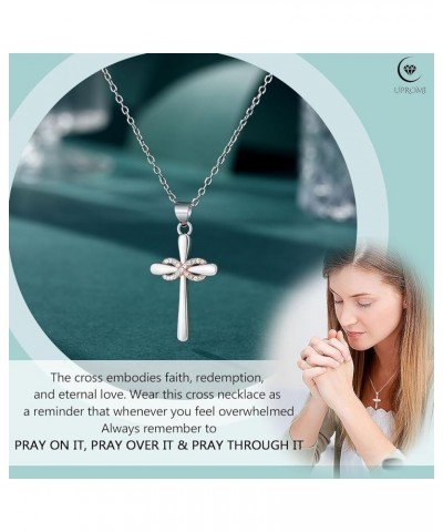 Cross Necklace for Women Christian Faith Religious Gifts Whenever you feel overwhelmed... $13.19 Necklaces