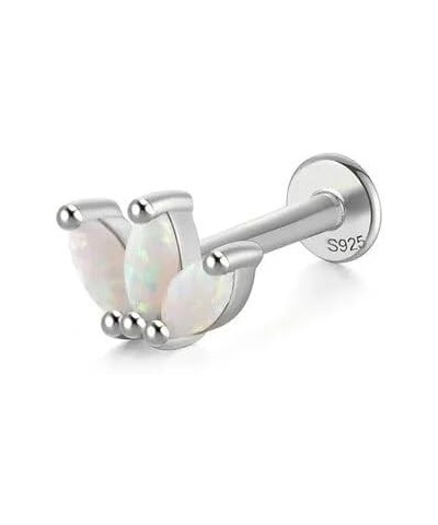 1PC 925 Sterling Silver Piercing Earring for Women Exquisite Crown Ear Studs Cartilage Earring Body Jewelry Gift SV1 1pc $7.9...