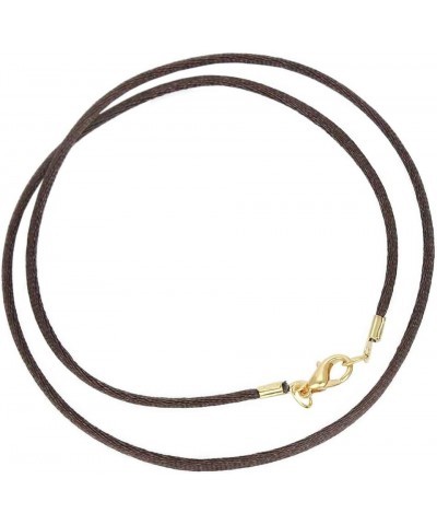 GlassOfVenice Silk Cord - Chocolate Brown 20.0 Inches gold $10.14 Necklaces