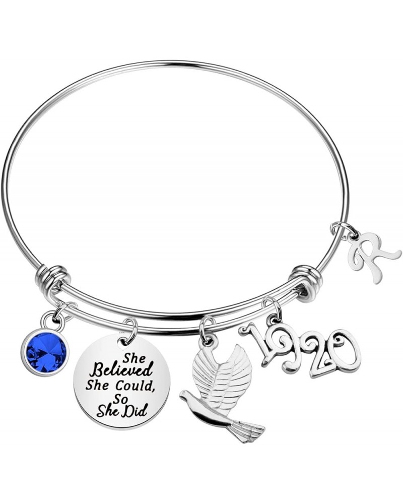 Dove Initial Letter Bracelet She Believed She Could So She Did Jewelry She Believed Dove 1920 br R $8.93 Bracelets