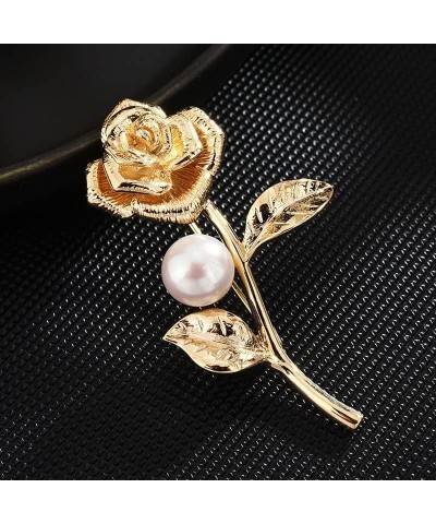 Flower Brooches for Women Girls Rhinestone Brooches Lapel Pins Hat Pins Birthday Gifts Jewelry Gifts for Mom Wife style 17 $1...