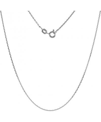 3/4 inch Sterling Silver Diamond Heart Locket Necklace for Women 16-20 inch With NO Chain $31.38 Necklaces