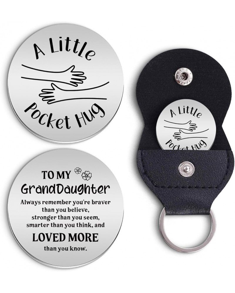 Pocket Hug Token Long Distance Relationship Keepsake Friendship Gifts To My Granddaughter $7.64 Necklaces