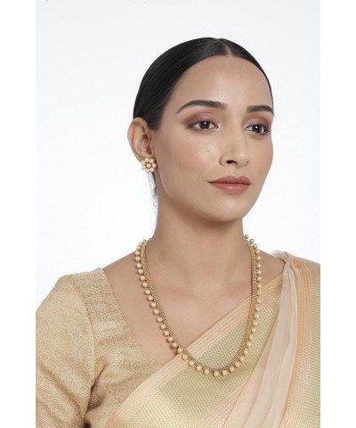 18K Gold Plated Indian Wedding Bollywood Golden Necklace Jewellery With Earrings For Women & Girls (MC04) Style 5 $13.53 Jewe...