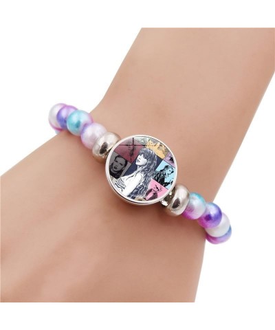 T.S Tay-lor Bracelets Imitation Pearl Album Bracelet for Women Girls Kids' Play Swif-tie Fans Concert Costume Music Lover 4 $...