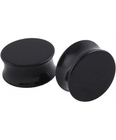 2PCS Acrylic Tunnels for Ears, Expanders Ear Piercing Jewelry for Mens Womens Black Round Shape 20.0 Millimeters $8.69 Body J...