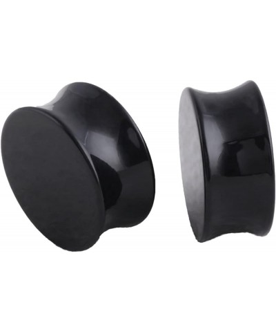 2PCS Acrylic Tunnels for Ears, Expanders Ear Piercing Jewelry for Mens Womens Black Round Shape 20.0 Millimeters $8.69 Body J...