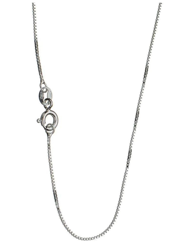 Sterling Silver 1mm Box Chain Necklace Italy 18 inches $8.82 Others