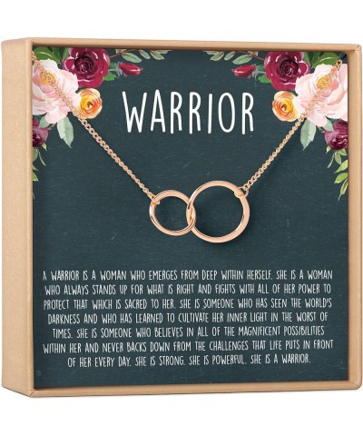 Dear Ava Infinity Warrior Necklace | Sterling Silver Gifts For Women and Girls | Modern Jewelry Pendant with Heartfelt Card |...