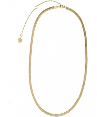 Edie Gold Snake Chain Necklace - 14K Real Gold Plated Hypoallergenic Shower-safe Jewelry $42.40 Necklaces