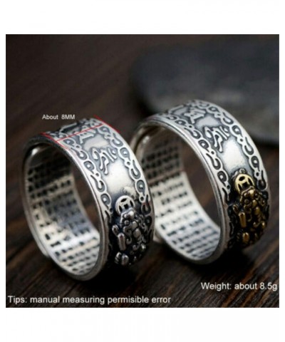 FENG SHUI PIXIU MANI MANTRA PROTECTION WEALTH RING QUALITY BEST - Feng Shui Amulet Wealth Lucky Open Adjustable Ring Buddhist...