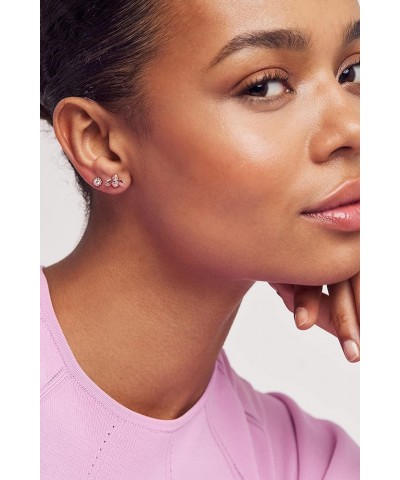 London Beelii Double Bee Stud Earrings for Women Rose Gold Tone $27.00 Earrings