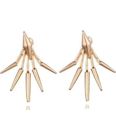 Metal Star Ear Jacket Earrings Bar Ear Cuff Earrings for Women Girl Gold Plated $6.88 Earrings