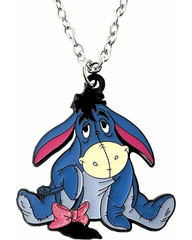 Cartoon Winni Pooh Eeyor Necklace, Zinc Alloy Pendants Gifts for Women, Men, Girls and Boys 1 $8.50 Necklaces