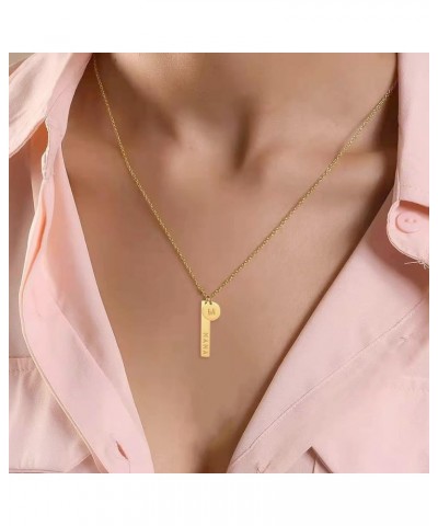 MAMA Necklace,Initial Necklace,mama necklaces for women,18K Gold Plated Mama Necklace,Mothers Day Gifts J $8.09 Necklaces