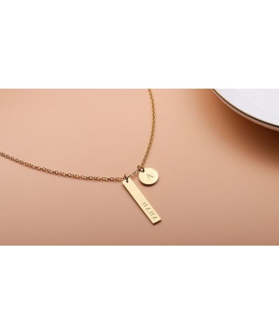 MAMA Necklace,Initial Necklace,mama necklaces for women,18K Gold Plated Mama Necklace,Mothers Day Gifts J $8.09 Necklaces