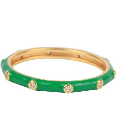 Bring It On: Enamel Stack Ring Green $14.21 Rings