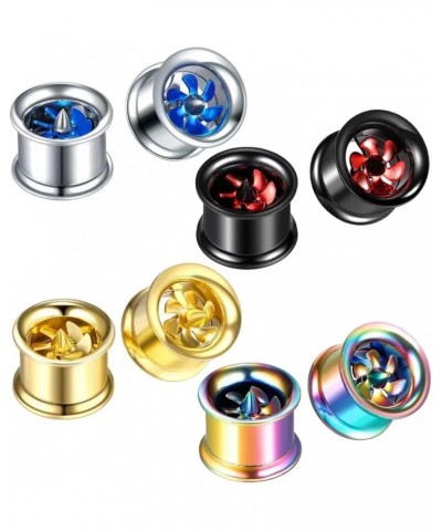 2 PCS Fashion Windmill Turbine Stainless-Steel Ear Plugs Tunnels Gauges Stretcher Piercings 8m-20mm Stainless Steel 16mm $10....