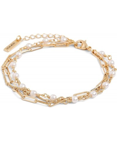 Pearls From Within One Size Fits Most Brass Iron Bracelet Gold Tone $18.69 Bracelets