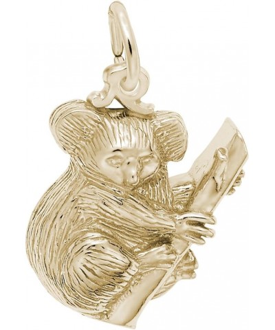 Koala Bear Charm Pendant Available in Gold or Sterling Silver gold-plated-silver 925 $148.50 Pendants