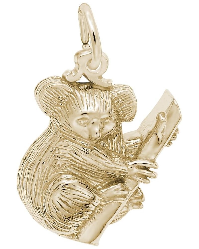 Koala Bear Charm Pendant Available in Gold or Sterling Silver gold-plated-silver 925 $148.50 Pendants