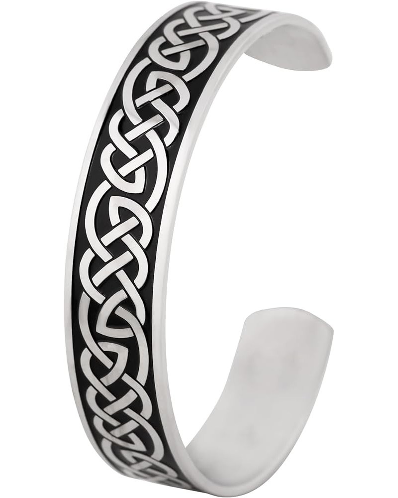 Viking Jewelry Viking Cuff Bracelet for Men and Women Celtic Knots $9.02 Bracelets