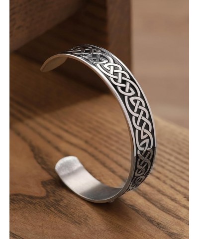 Viking Jewelry Viking Cuff Bracelet for Men and Women Celtic Knots $9.02 Bracelets