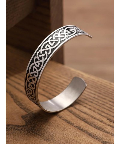 Viking Jewelry Viking Cuff Bracelet for Men and Women Celtic Knots $9.02 Bracelets