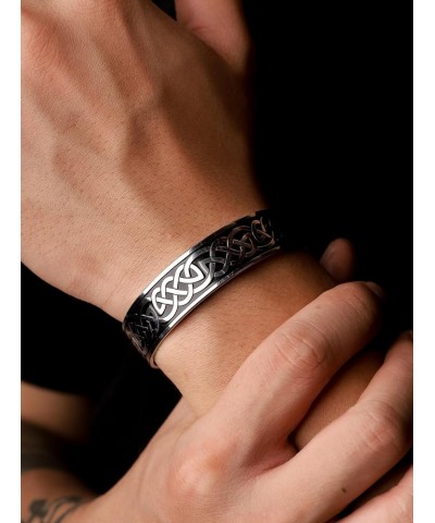 Viking Jewelry Viking Cuff Bracelet for Men and Women Celtic Knots $9.02 Bracelets