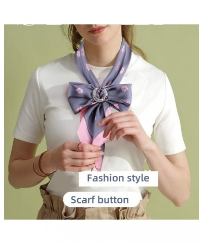 3 Multi-Purposes wWomen's Scarf Clip brooches Beautiful Sarf Ring Clothes Buckles Fshion Jewelry XZ-8850 $10.77 Brooches & Pins