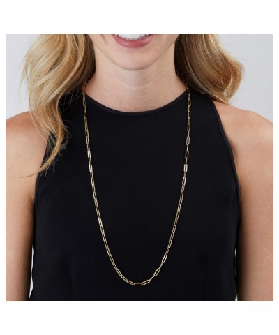 2-In-1 Italian 18kt Gold Over Sterling Paper Clip Link Necklace and Eyeglass Chain. 30 inches $45.88 Necklaces