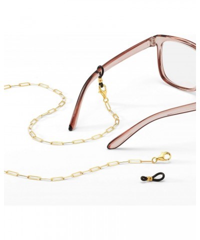 2-In-1 Italian 18kt Gold Over Sterling Paper Clip Link Necklace and Eyeglass Chain. 30 inches $45.88 Necklaces