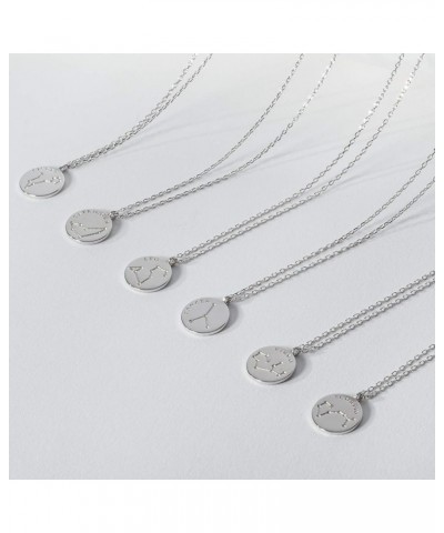 Zodiac Necklace 925 Sterling Silver Constellation Jewelry for Women Virgo (8.23-9.22) $14.55 Necklaces