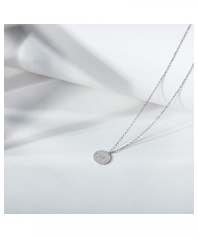 Zodiac Necklace 925 Sterling Silver Constellation Jewelry for Women Virgo (8.23-9.22) $14.55 Necklaces