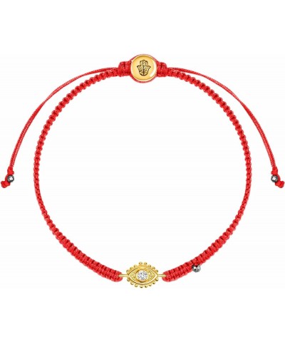 Powerful Protection - Women's 18K Gold Plated Brass Red String Bracelet. Ready to Gift for Her Gold Plated $24.84 Bracelets