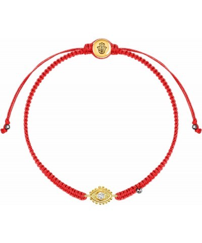 Powerful Protection - Women's 18K Gold Plated Brass Red String Bracelet. Ready to Gift for Her Gold Plated $24.84 Bracelets