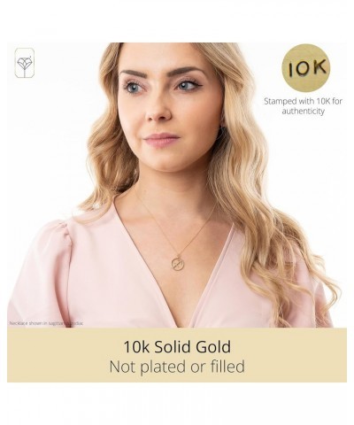 10k Gold Zodiac Necklace for Women | Dainty Real Gold Necklace for Women | Adjustable 16-18 Inch Zodiac Sign Necklace | Gold ...