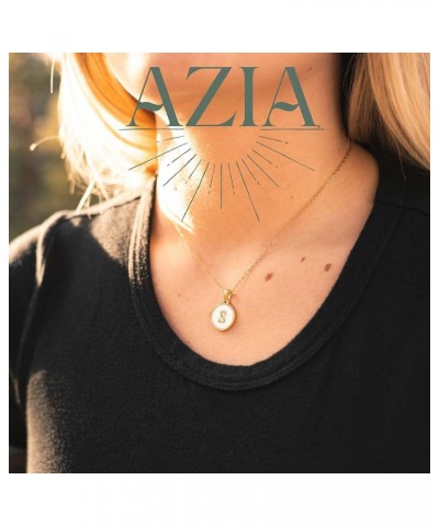 Jewelry Initial Necklaces for Women | Necklace With Initials | Stainless Steel Gold Chain | A-Z Pendant Necklace | Jewelry fo...