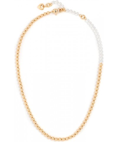 Women's Pia Choker Gold/Clear $69.30 Necklaces