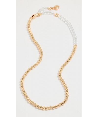 Women's Pia Choker Gold/Clear $69.30 Necklaces