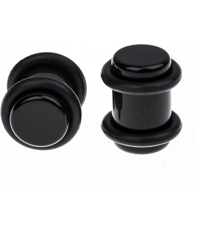 Ear Stretching Kit 50 Pieces 14Gauges-00Gauges Earrings Piercing Kit black $6.95 Body Jewelry