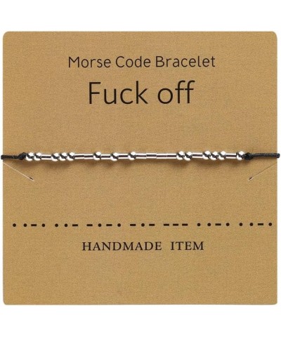 Inspirational Gifts for Women, Morse Code Funny Gifts Bracelets for Women, Morse Code Bracelets Friend Gifts $6.59 Bracelets