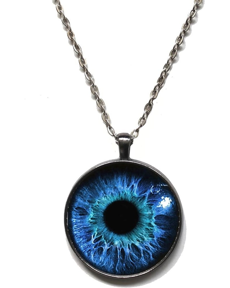 Eye Pendant on Chain Cerulean $10.10 Necklaces