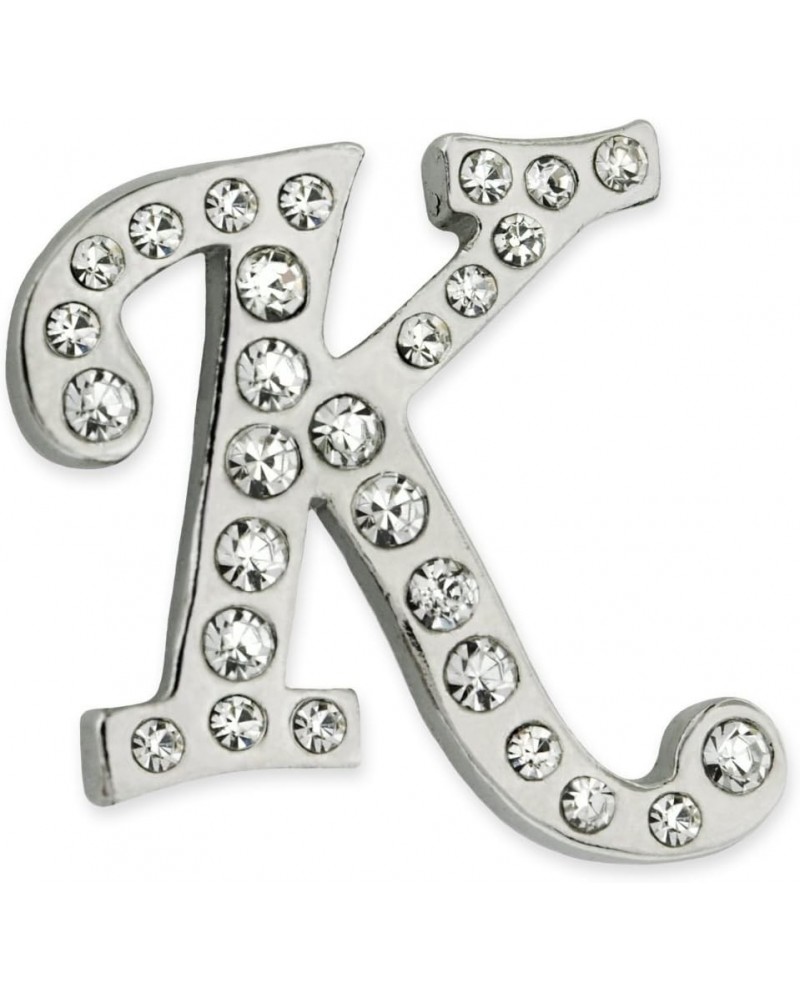 PinMart's Silver Alphabet Letter 5 Pack Silver K $10.33 Others