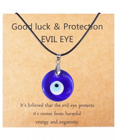 Evil Eye Necklace Blue Eye Necklace for Teen Girls Trendy Stuff Turkish Lucky Necklace Under 5 Dollar Gifts Womens Jewelry Cl...