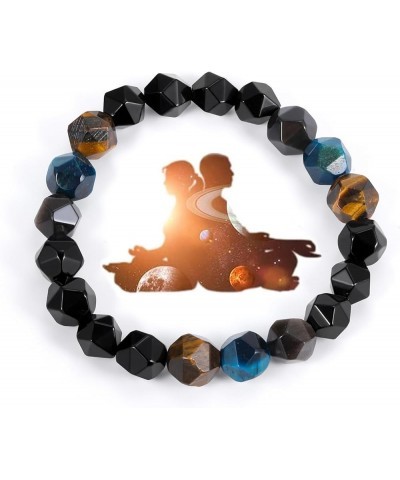 Solar System Bracelet Universe Galaxy The Eight Planets Earth Guardian Star Bracelet Natural Stones Beads Yoga Chakra Bracele...