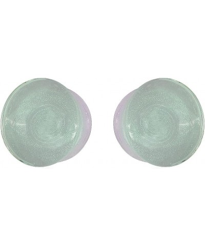 SoScene Sparkle Galaxy Double Flared Glass Plugs 14mm- 9/16 inch Pink $10.17 Body Jewelry