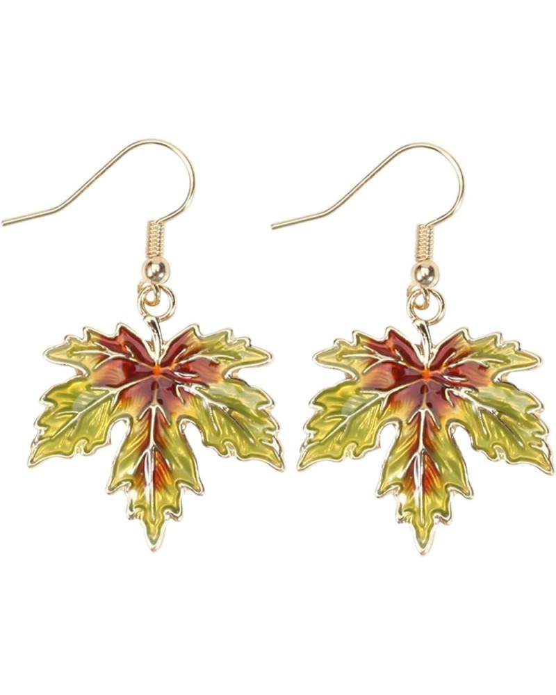 Thanksgiving Earrings Fall Earrings for Women, Handmade Drop Dangle Earrings Thanksgiving Accessory Holiday Gifts ColorE $6.2...