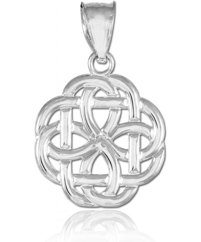 925 Sterling Silver Triquetra Celtic Trinity Charm Pendant $11.79 Pendants